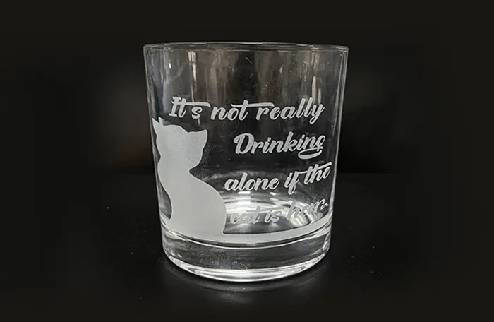 Personalized Solutions of Laser Engraving Glass Cup